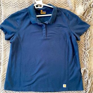 Carhartt women’s polo, dark blue, size XL (16-18)